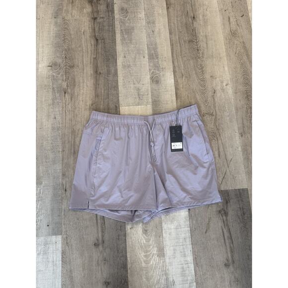 VRST Everyday Shorts Mens XL Purple Stone 5 Inch UV Stretch Swim Lined New - Picture 2 of 7